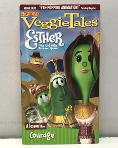 VeggieTales Esther Girl Who Became Queen VHS Video Tape Christian Lesson Courage - Picture 1 of 12