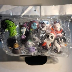 10 Piece Set of Disney's Nightmare Before Christmas Figurines with Stands. - Picture 1 of 12