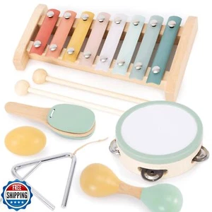 Fun Musical Instruments for Toddlers - The Perfect Wooden Instruments for Lit - Picture 1 of 5