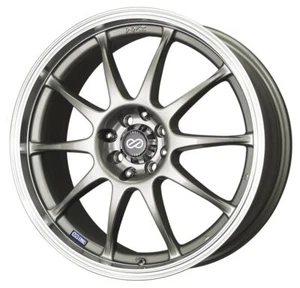 1 New 18x7.5 Enkei J10 Silver Wheel/Rim 4x100 4-100 18-7.5 ET42 - Picture 1 of 3