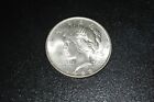 1923 PEACE SILVER DOLLAR $1   NINETY PERCENT SILVER AU ABOUT UNCIRCULATED 