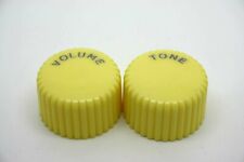 2x HARMONY SILVERTONE GUITAR KNOBS CREAM CUPCAKE TONE & VOLUME - CTS OR EMERSON for sale
