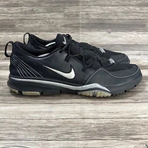 Nike Free Trainers Mens 14 Black Low Athletic Gym Lace Up Shoes 318754-004 - Picture 1 of 11