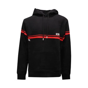I4134 FELPA UOMO GCDS MAN SWEATSHIRT BLACK - Imagen 1 de 4