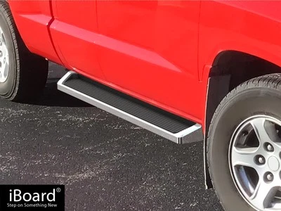 Premium 6" iBoard degraus laterais ajuste 05-11 Dodge Dakota Club Cab - Imagem 1 de 4