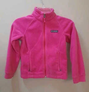 Columbia, Fleece Full Zip Jacket, Kids Size Small - Picture 1 of 7