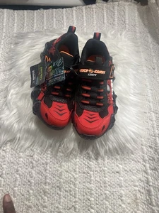 SKECHERS KIDS Skech-O-Saurus Light Up Sneakers kids Size 1.5 Shoes - Picture 1 of 8