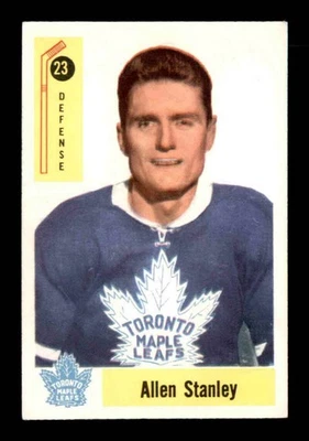 Parkhurst #23 1958 Allan Stanley UER EXMT X3025844 Foto 1 de 2