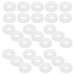 20 pares de empuñaduras transparentes de silicona con anillo antideslizante para retenedores de anteojos - Imagen 1 de 12