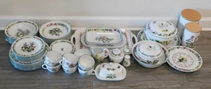 ROYAL WORCESTER KRÄUTER MUSTER GRÜNE BORTE SIE WÄHLEN IHR STÜCK, AUSWAHL DROPDOWN - Bild 1 von 87