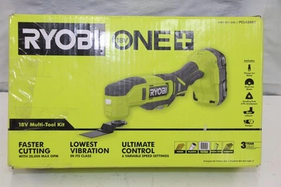 RYOBI (PCL430K1) ONE+ 18V Cordless Oscillating Multi-Tool Kit with 2.0 - Image 1 of 4