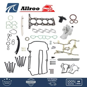 Timing Chain Kit Head Gasket Water Pump Set For Buick Encore For Chevrolet Sonic - Picture 1 of 12
