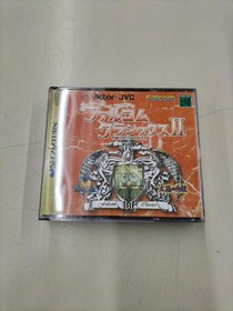 SEGA Falcom Classic II Sega Saturn Game Vintage Used