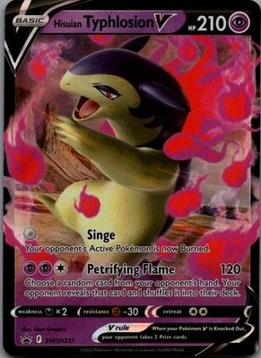 Hisuian Typhlosion V Promo SWSH: Sword & Shield Promo Cards SWSH237 NM - Image 1 of 2