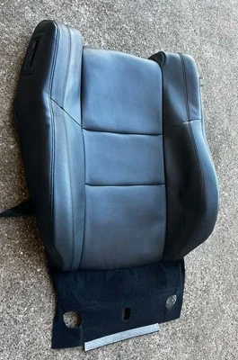 Dodge Durango 2014-2018 cubierta de asiento de cuero superior del conductor delantero izquierdo negro OEM Foto 1 de 4