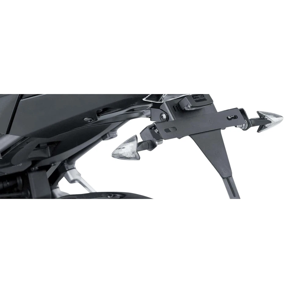 For Suzuki GSXR1000 2009-2016 Puig 4973N Black License Plate Support - Image 1 of 2