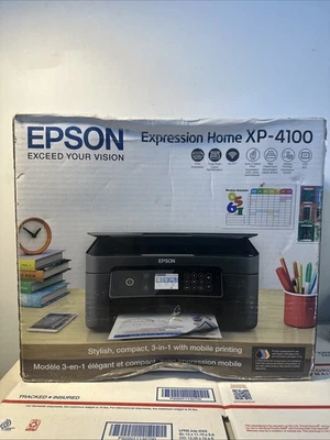 Epson Expression Home XP-4100 All-In-One Inkjet Printer( Sealed) - Image 1 of 4