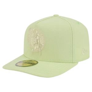 Men's New Era  Green Boston Celtics Colorpack A-Frame Pinch Front 59FIFTY Fitted - Picture 1 of 6