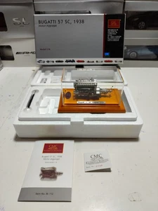 CMC 1:18 BUGATTI 57 SC 1938 MOTOR - AGGREGAT - Bild 1 von 18