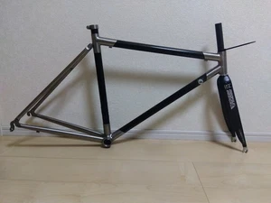 TIG Road Bike Frame 650C 520mm Steel Vintage Racing Frame Free Shipping From JP - Picture 1 of 10