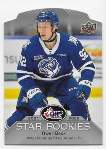 22/23 UPPER DECK CHL 2021-22 STAR ROOKIES Hockey (#CSR1-CSR50) U-Pick From List - Picture 1 of 51