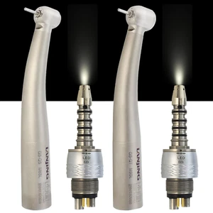 Dental Titanium High Speed Handpiece Fiber Optic LED For Sirona Coupling 6 Pin - Picture 1 of 101