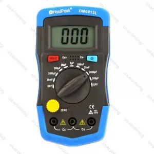 Capacimetro Digitale Misuratore capacità Condensatore Capacitanza Tester DM6013L - Foto 1 di 11