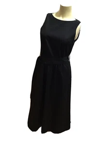 ALICE + OLIVIA BY STACY BENDET BLACK SLEEVELESS BELTED DRESS NWT-6 - Picture 1 of 11