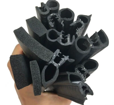 4M Seal Strip Car Truck Door Trim Edge Moulding Rubber Weatherstrip Dust-proof - Image 1 of 4