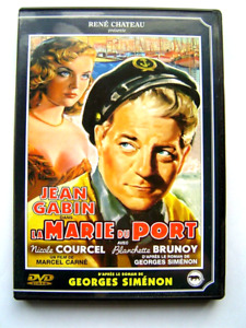 DVD RENE CHATEAU : LA MARIE DU PORT - MARCEL CARNE 1950 / JEAN GABIN - COURCEL
