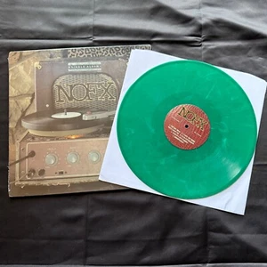 NOFX Single Album GREEN WITH WHITE SMOKE VINYL LP Record release day variant NEW - Picture 1 of 5