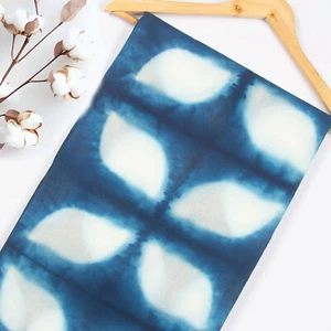 100% Cotton Sewing Fabric Indian Tie Dye Print Fabric by Yard Textile Cloth - Picture 1 of 9