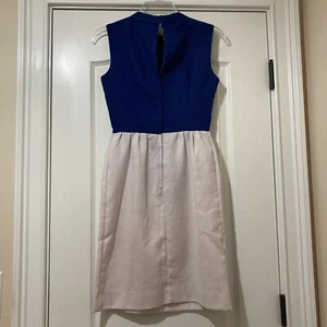 ilgwu abito donna vestito vintage Union Made vestito misure in foto blu - Foto 1 di 17