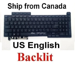 Keyboard for ASUS G733 G733Z G733ZM G733ZW - US English Per-Key RGB Backlit - Bild 1 von 2