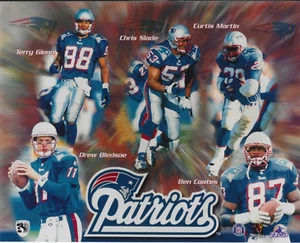 NEW ENGLAND PATRIOTS - Team Collage - Officially Licensed 8x10 Photo - Picture 1 of 1
