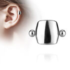 316L Surgical Steel Plain Shield Ear Cartilage Ring Helix Cuff
