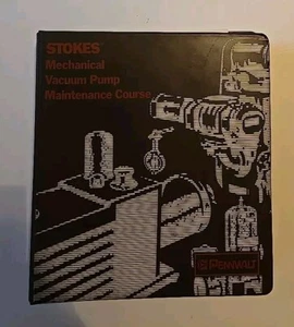 1986 Stokes Mechanical Vacuum Pump Maintenance Course By Pennwalt - Picture 1 of 18