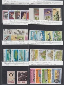 PITCAIRN IS 1986/90 SELECTION OF USED SETS (x8) (ID:235/D64141) - Picture 1 of 1