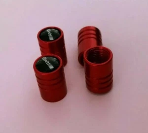 Ventilkappen aus Aluminium in Farbe Rot Edition mit AMG Logo #NEU# - Bild 1 von 1