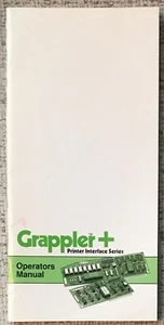 GRAPPLER+ INTERFACCIA STAMPANTE MANUALE OPERATORI 1983 PB IN OTTIME CONDIZIONI+ - Foto 1 di 1