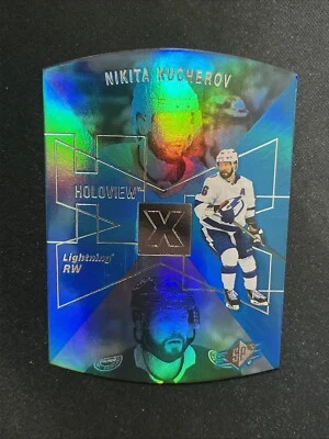 23-24 UD Extended Series Hockey RC SPx Holoview SPX-16 Nikita Kucherov - Image 1 of 2