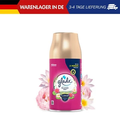 Glade Brise Automatic Spray Nachfüller Raumduft Relaxing Zen 4er Pack 4x269 ml - Bild 1 von 4