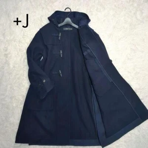 Uniqlo +J Jil Sander Duffel Coat Herren Gr. L Navy Oberbekleidung Wolle - Bild 1 von 10