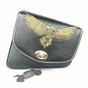 Bolsa de sillín lateral derecho universal para motocicleta bolsa de herramientas moto de tierra café corredor turismo - Imagen 1 de 8