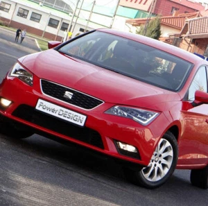 Párpados de faro para SEAT LEON III MK 3 2012+ Plástico ABS NUEVO - Imagen 1 de 10
