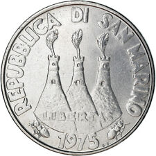 [#839941] Coin, San Marino, 100 Lire, 1975, Rome, VF, Steel, KM:46