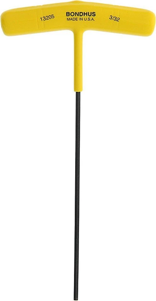 Bondhus 53205 3/32" Hex Graduated Length T-Handle ProGuard Finish, 2 Piece - Image 1 of 1