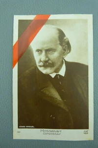 Carte postale de Jules Massenet 1842-1912, compositeur Français. - Foto 1 di 2
