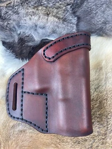 Leather Holster for Glock 48 Avenger Style - Picture 1 of 11