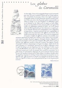 Document philatélique 1er jour 50- 2008 Les Globes de Coronelli - Bild 1 von 1